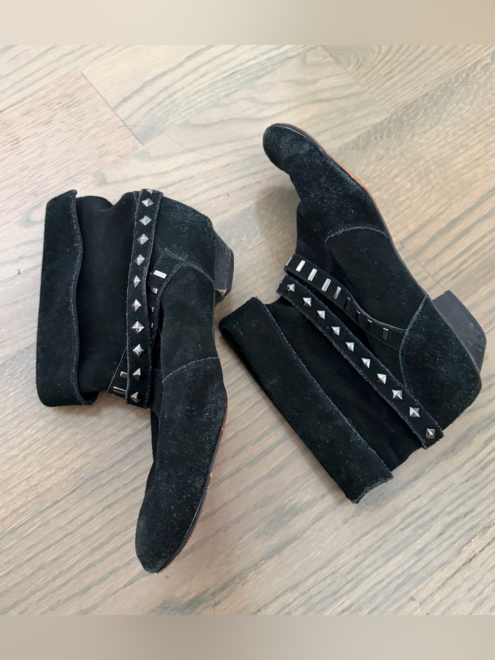 Steve Madden Black Booties